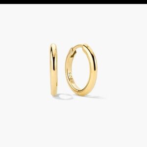 Mejuri Classic Gold Hoop Earrings